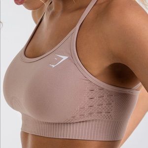 Gymshark Energy Seamless Sports Bra - Taupe